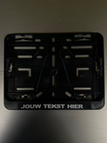 EIGEN TEKST - Kentekenplaathouder MOTOR